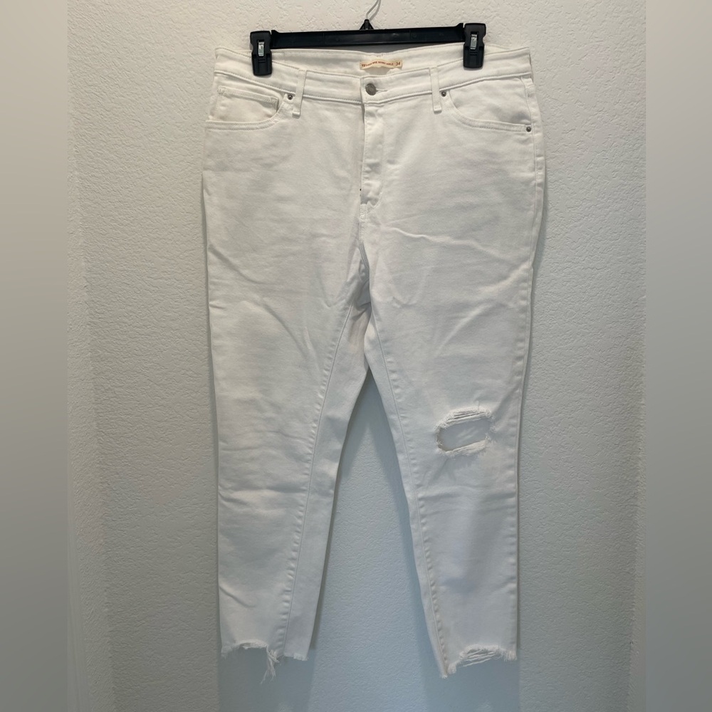 Levis 721 High Rise Ankle Jeans - Size 34